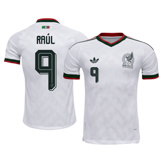 Camiseta Auténtica Raúl #9 México 2026 Segunda Equipación Copa del Mundo - Versión Jugador