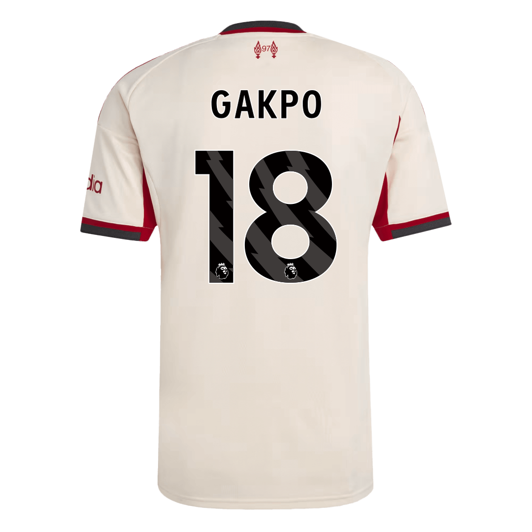 Camiseta Gakpo #18 Liverpool 2025/26 Segunda Equipación - Versión Hincha - Vista 8