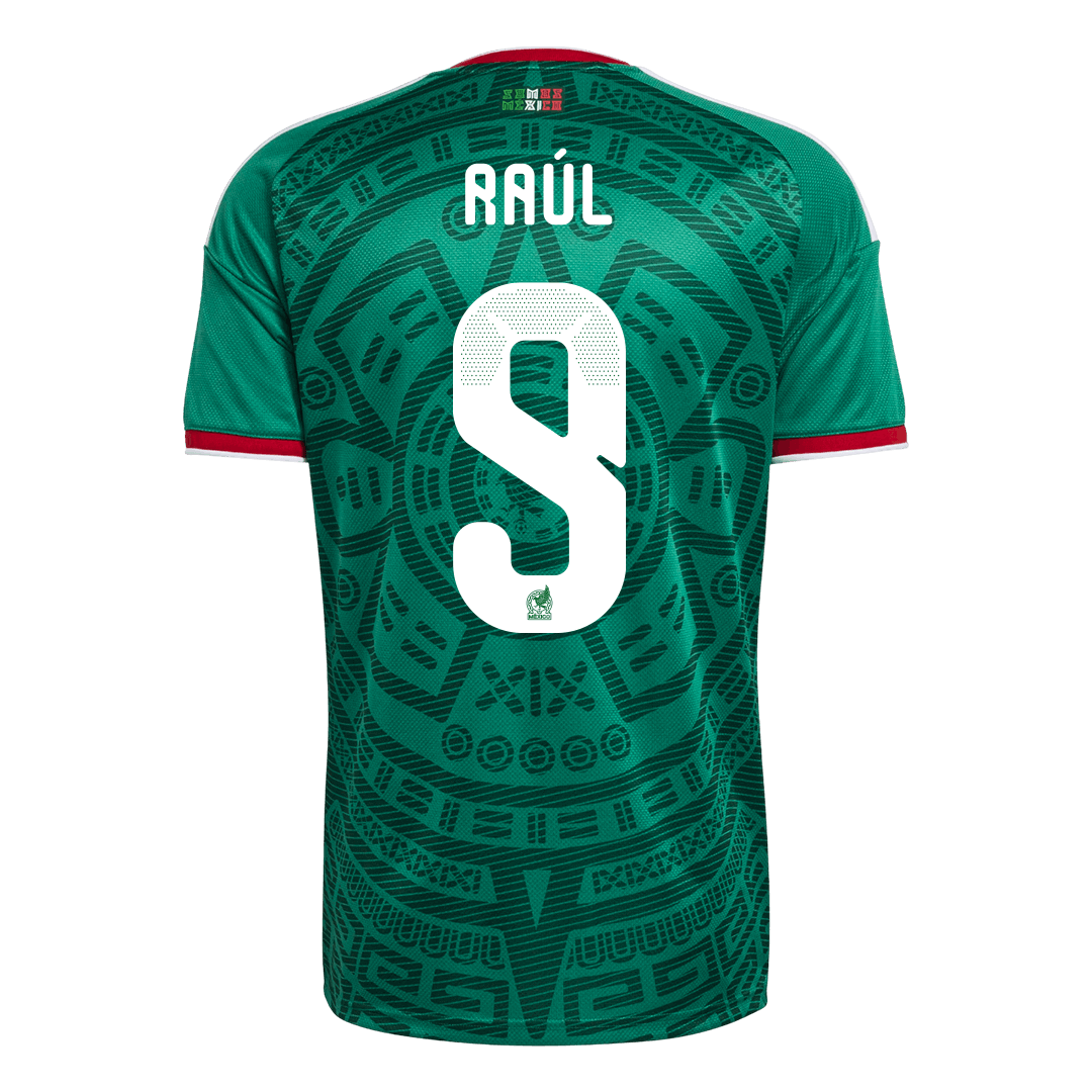 Camiseta Raúl #9 México 2026 Primera Equipación Copa del Mundo - Versión Hincha - Vista 7