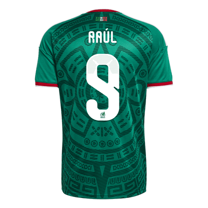 Camiseta Raúl #9 México 2026 Primera Equipación Copa del Mundo - Versión Hincha - Vista 7