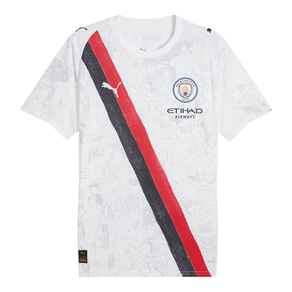Camiseta Marmoush #7 Manchester City 2025/26 Copa Mundial de Clubes Hombre - Versión Hincha - Vista 2