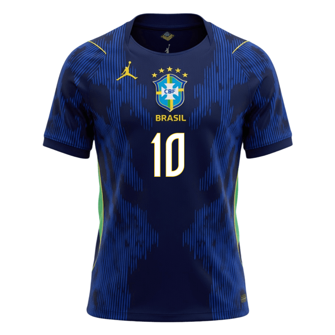 Camiseta Neymar Jr. #10 Brasil 2026 Segunda Equipación Copa del Mundo - Versión Hincha - Vista 7