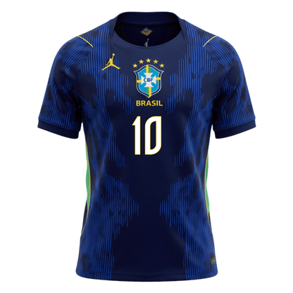 Camiseta Neymar Jr. #10 Brasil 2026 Segunda Equipación Copa del Mundo - Versión Hincha - Vista 7