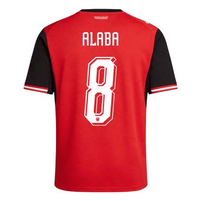 Camiseta Alaba #8 Austria 2026 Primera Equipación Copa del Mundo - Versión Hincha - Vista 8