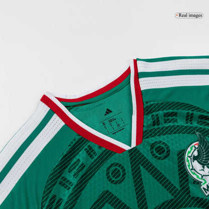 Camiseta Auténtica Raúl #9 México 2026 Primera Equipación Copa del Mundo - Versión Jugador - Vista 7