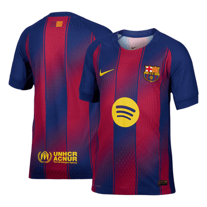 Camiseta Auténtica Barcelona 2025/26 Primera Equipación - Versión Jugador