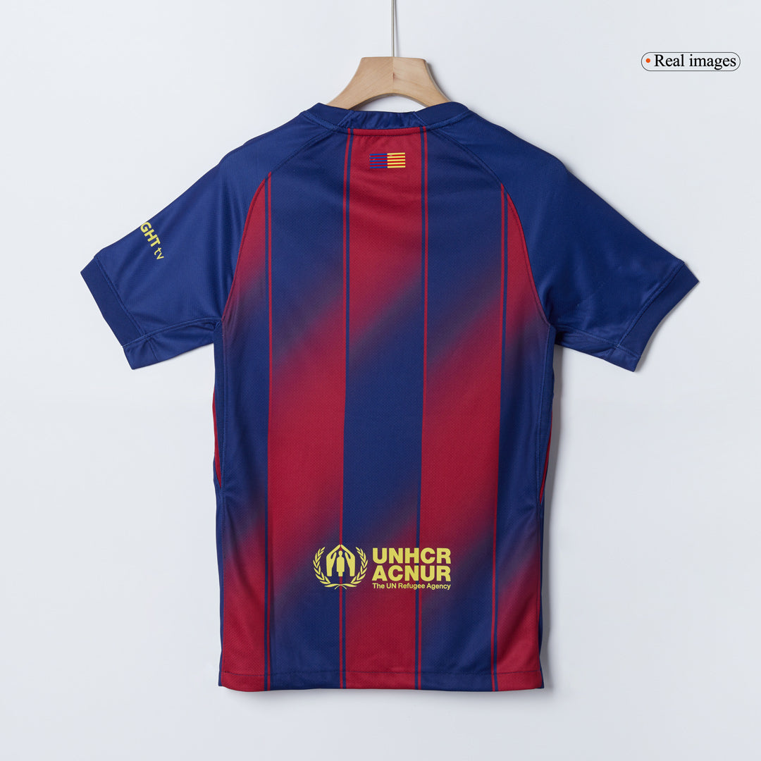 UCL Camiseta Cubarsí #2 Barcelona 2025/26 Primera Equipación - Versión Hincha - Vista 9