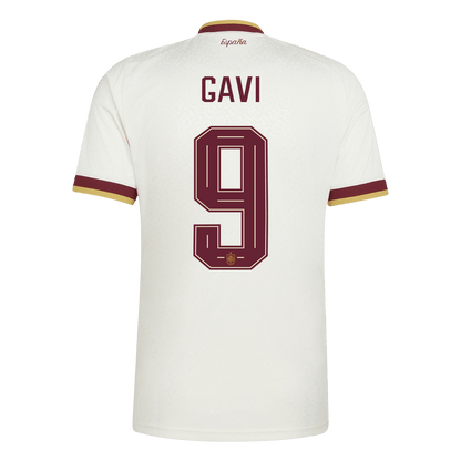 Camiseta Gavi #9 España 2026 Segunda Equipación Copa del Mundo - Versión Hincha - Vista 2