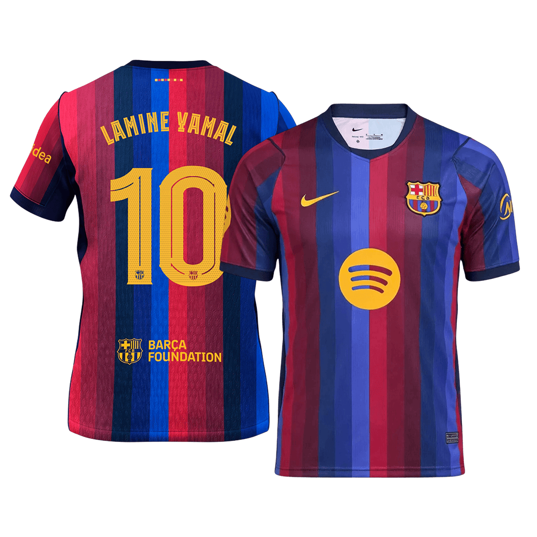 Camiseta LAMINE YAMAL #10 Barcelona 2026/27 Primera Equipación - Versión Hincha