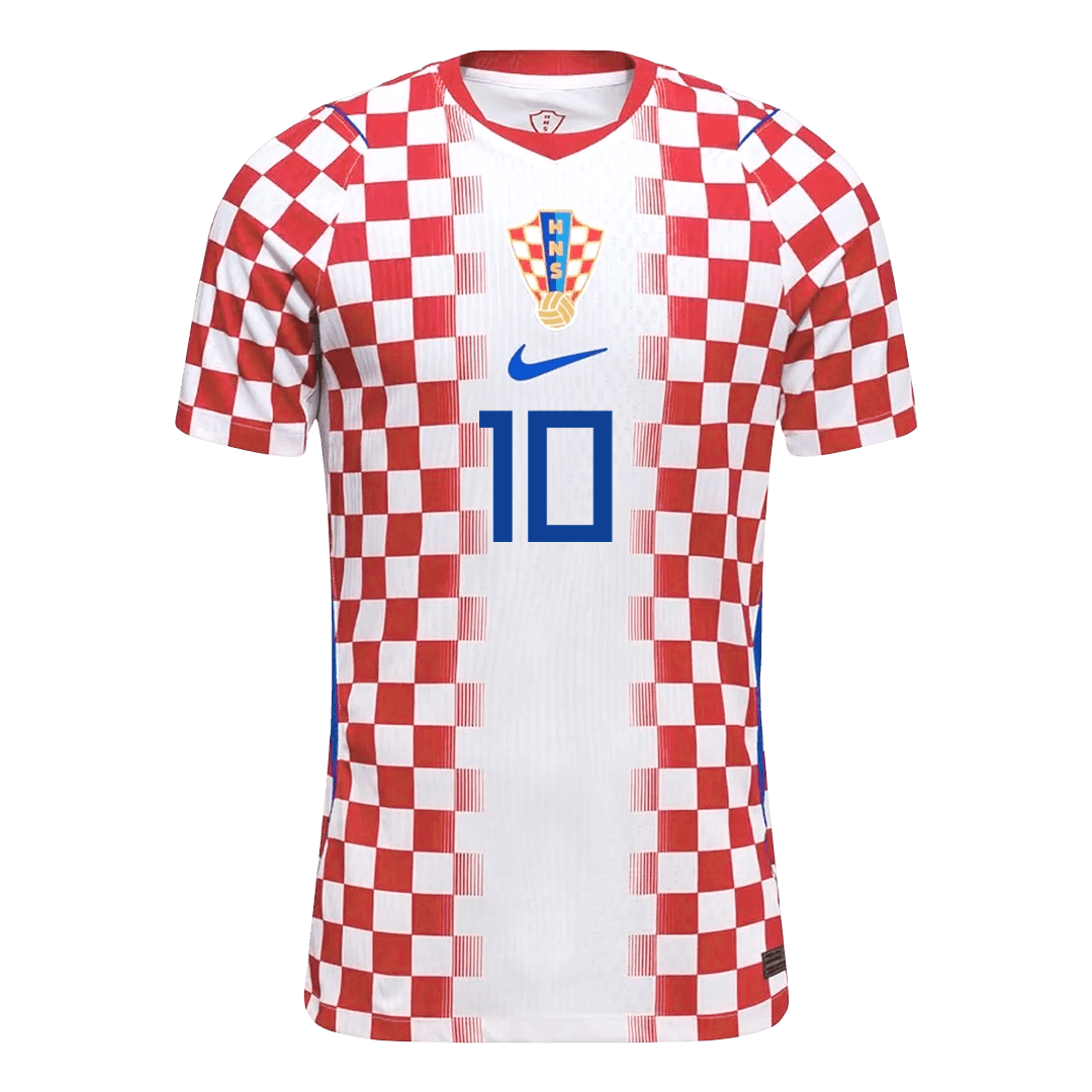 Camiseta Auténtica Modrić #10 Croacia 2026 Primera Equipación Copa del Mundo - Versión Jugador - Vista 6