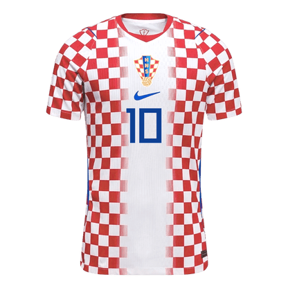 Camiseta Auténtica Modrić #10 Croacia 2026 Primera Equipación Copa del Mundo - Versión Jugador - Vista 6