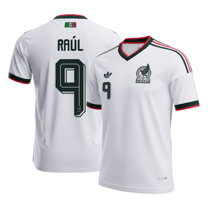 Camiseta Raúl #9 México 2026 Segunda Equipación Copa del Mundo - Versión Hincha