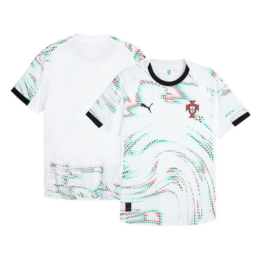 Camiseta Auténtica Portugal 2025 Segunda Equipación Hombre - Versión Jugador