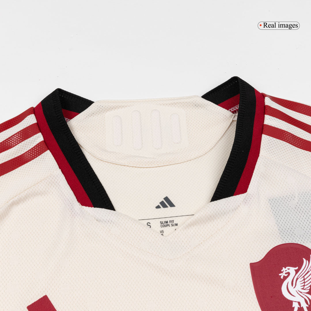 Camiseta Auténtica Gakpo #18 Liverpool 2025/26 Segunda Equipación - Versión Jugador - Vista 8