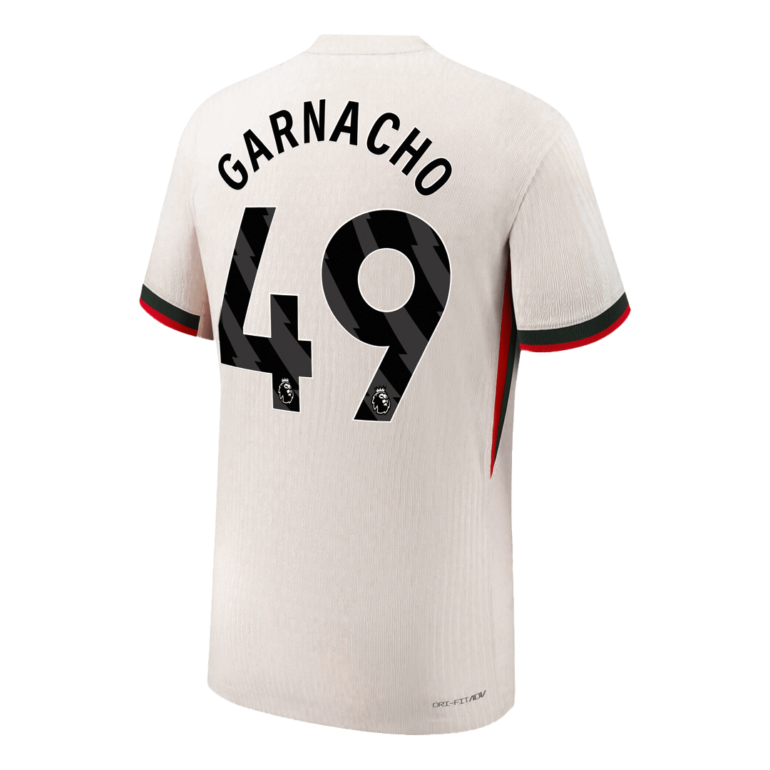 Camiseta Auténtica Garnacho #49 Chelsea 2025/26 Segunda Equipación - Versión Jugador - Vista 8