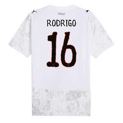 Camiseta Rodrigo #16 Manchester City 2025/26 Copa Mundial de Clubes Hombre - Versión Hincha