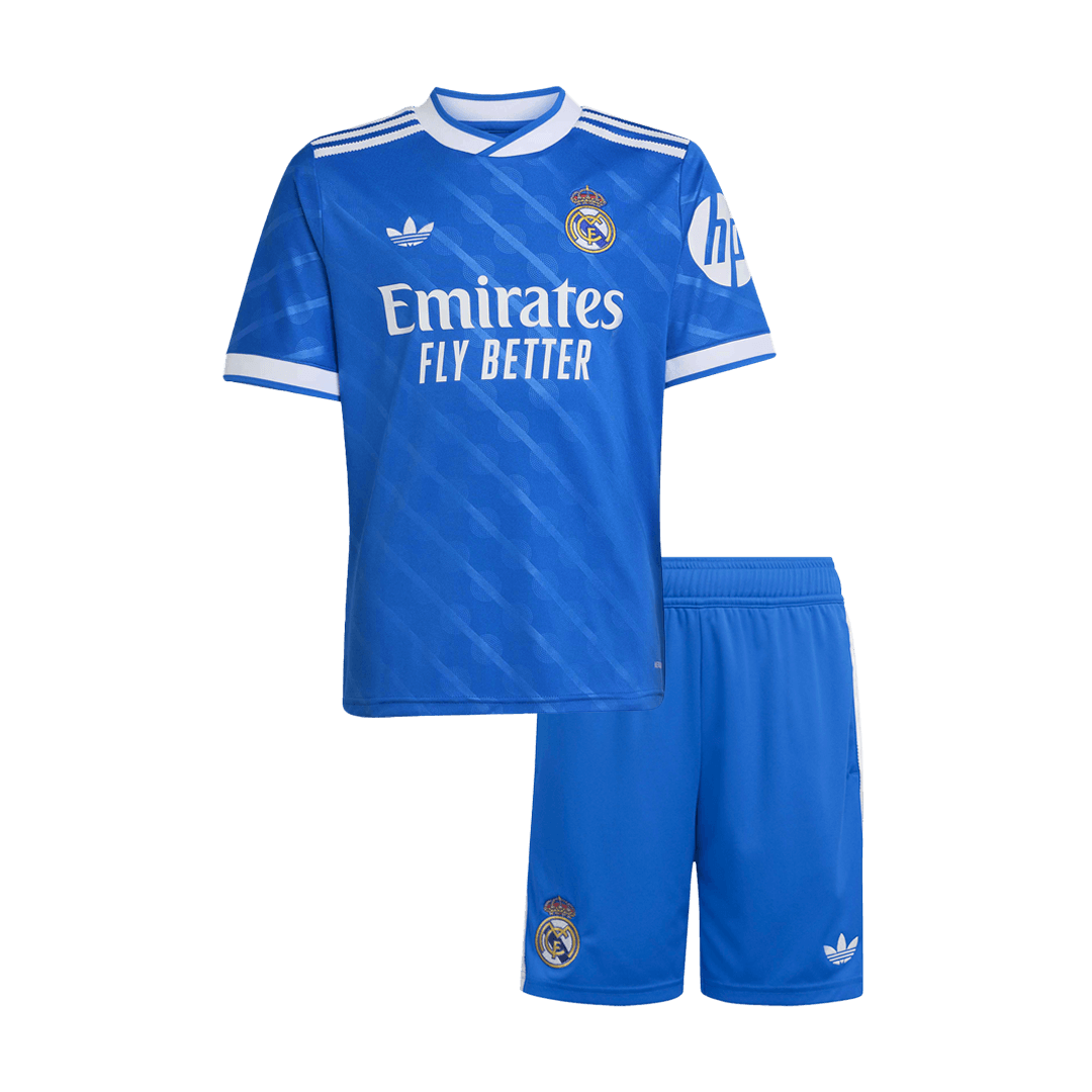 Conjunto Infantil Real Madrid 2025/26 Tercera Equipación
