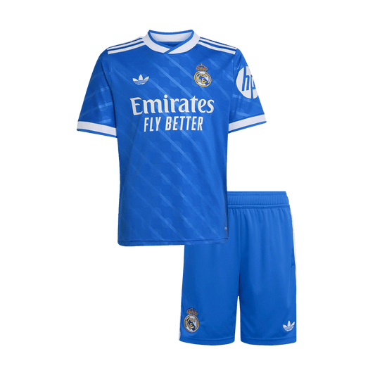 Conjunto Infantil Real Madrid 2025/26 Tercera Equipación