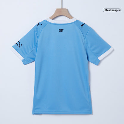 Miniconjunto Manchester City 2025/26 Local Niño (Camiseta + Pantalón Corto) - imagen 14
