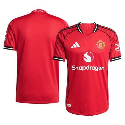 Camiseta Auténtica Manchester United 2025/26 Primera Equipación - Versión Jugador