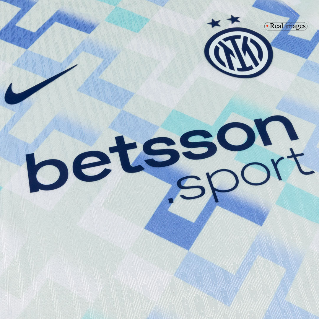 Camiseta Auténtica Dumfries #2 Inter Milan 2025/26 Segunda Equipación - Versión Jugador - Vista 4