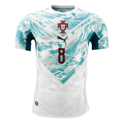 Camiseta Auténtica B. Fernandes #8 Portugal 2026 Segunda Equipación Copa del Mundo - Versión Jugador - Vista 7