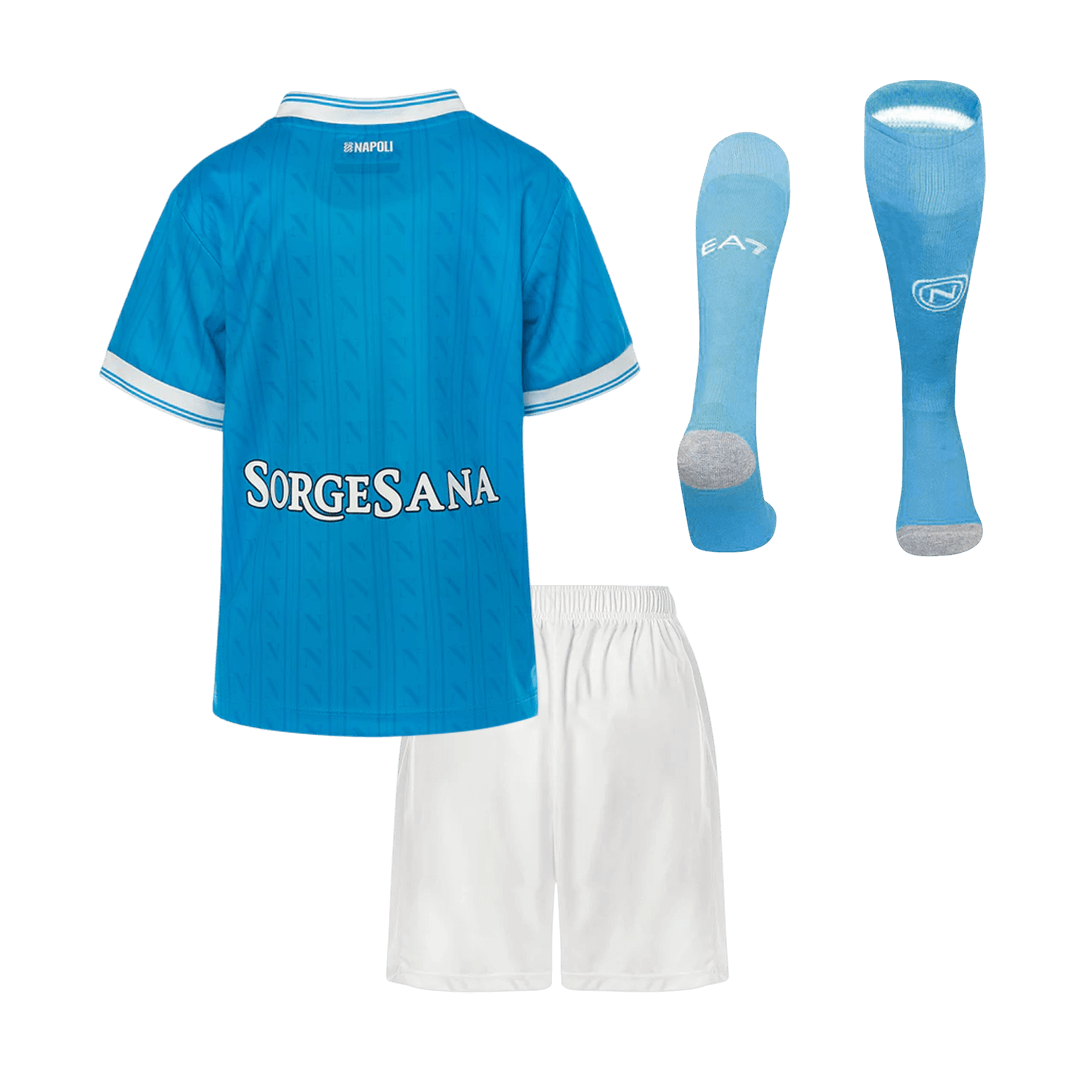 Conjunto Infantil Completo Napoli 2025/26 Primera Equipación - imagen 13