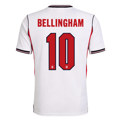 Camiseta Bellingham #10 Inglaterra 2026 Primera Equipación Copa del Mundo - Versión Hincha - Vista 2