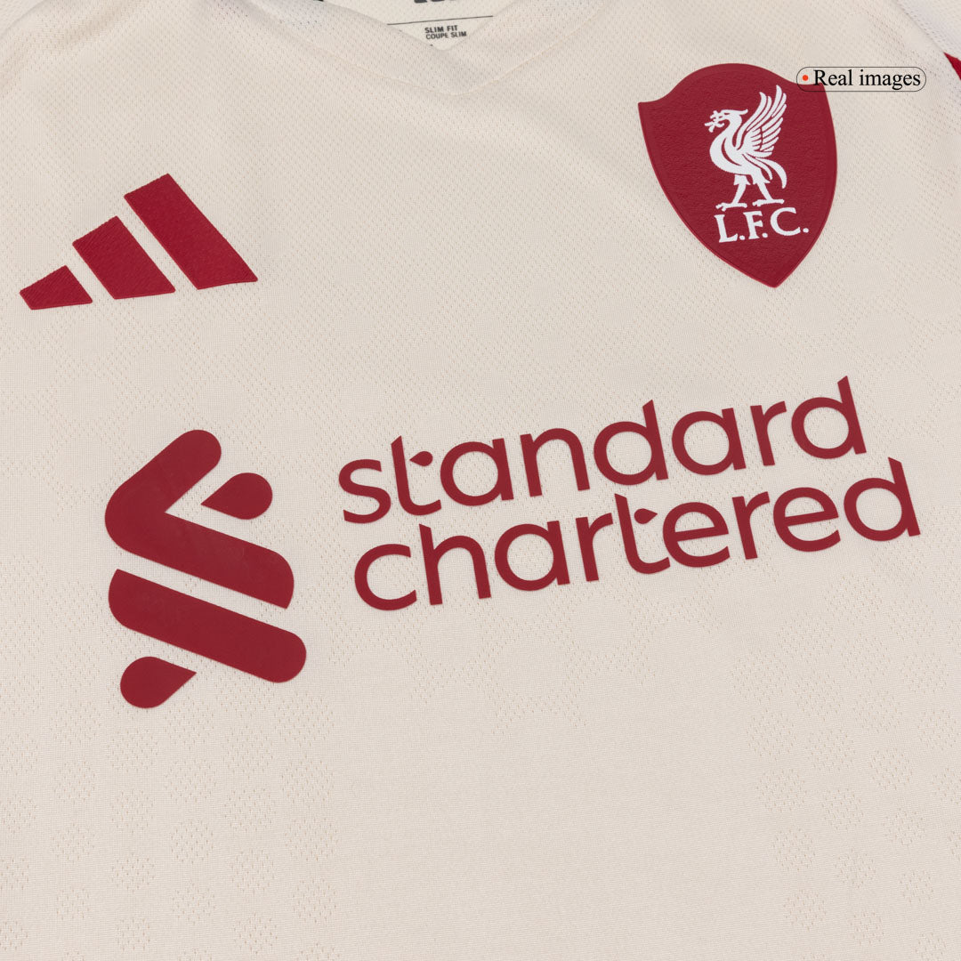 Camiseta Auténtica Gakpo #18 Liverpool 2025/26 Segunda Equipación - Versión Jugador - Vista 5