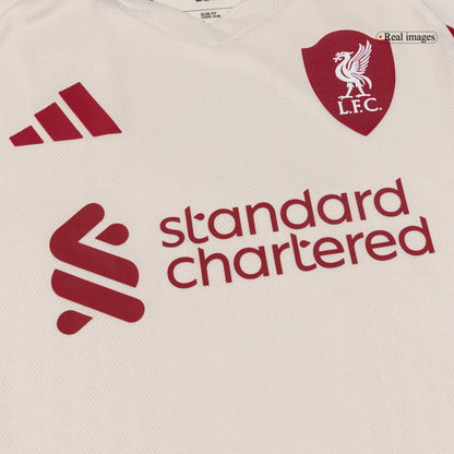 Camiseta Auténtica Szoboszlai #8 Liverpool 2025/26 Segunda Equipación - Versión Jugador - Vista 5