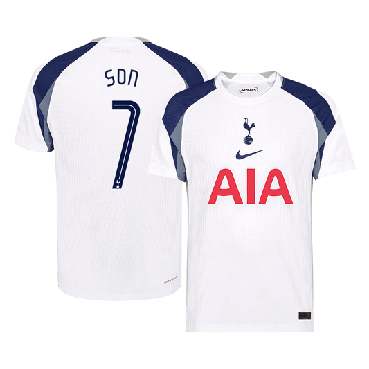 UCL Camiseta Son #7 Tottenham Hotspur 2025/26 Primera Equipación - Versión Jugador