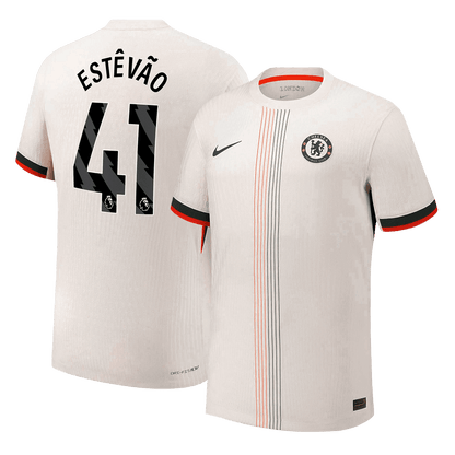 Camiseta Auténtica Estêvão #41 Chelsea 2025/26 Segunda Equipación - Versión Jugador