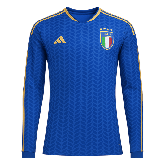 Manga Larga Italia 2026 Primera Equipación Copa del Mundo - Versión Hincha