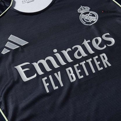 Camiseta Vini Jr. #7 Real Madrid 2025/26 Segunda Equipación - Versión Hincha (Calidad Premium) - Vista 4
