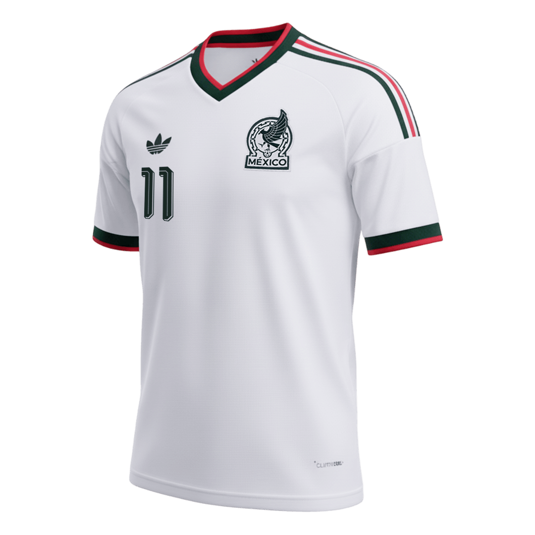 Camiseta S. Giménez #11 México 2026 Segunda Equipación Copa del Mundo - Versión Hincha - Vista 7