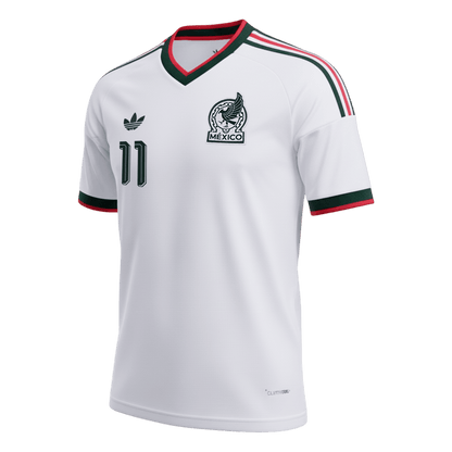 Camiseta S. Giménez #11 México 2026 Segunda Equipación Copa del Mundo - Versión Hincha - Vista 7