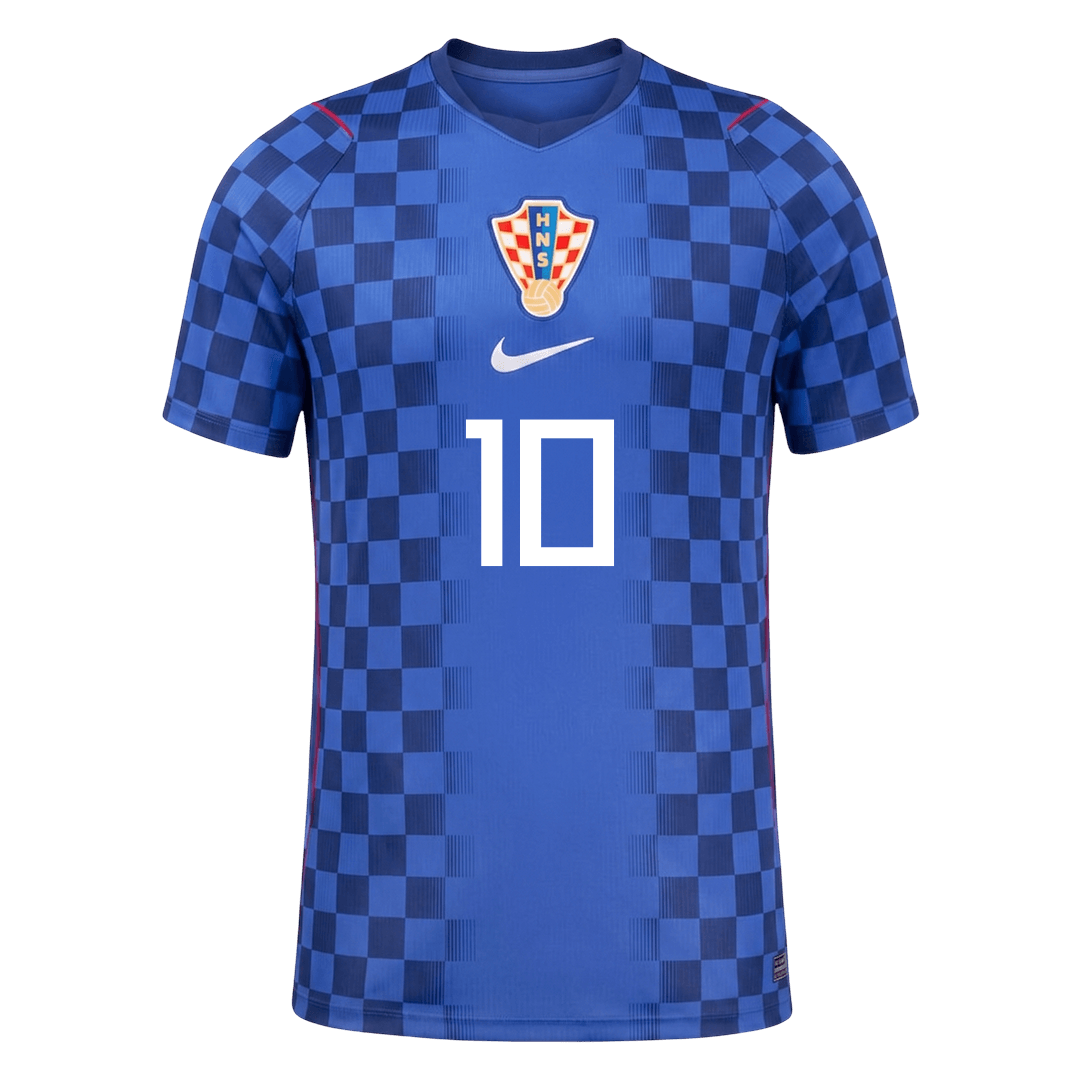 Camiseta Modrić #10 Croacia 2026 Segunda Equipación Copa del Mundo - Versión Hincha - Vista 2