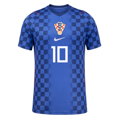 Camiseta Modrić #10 Croacia 2026 Segunda Equipación Copa del Mundo - Versión Hincha - Vista 2