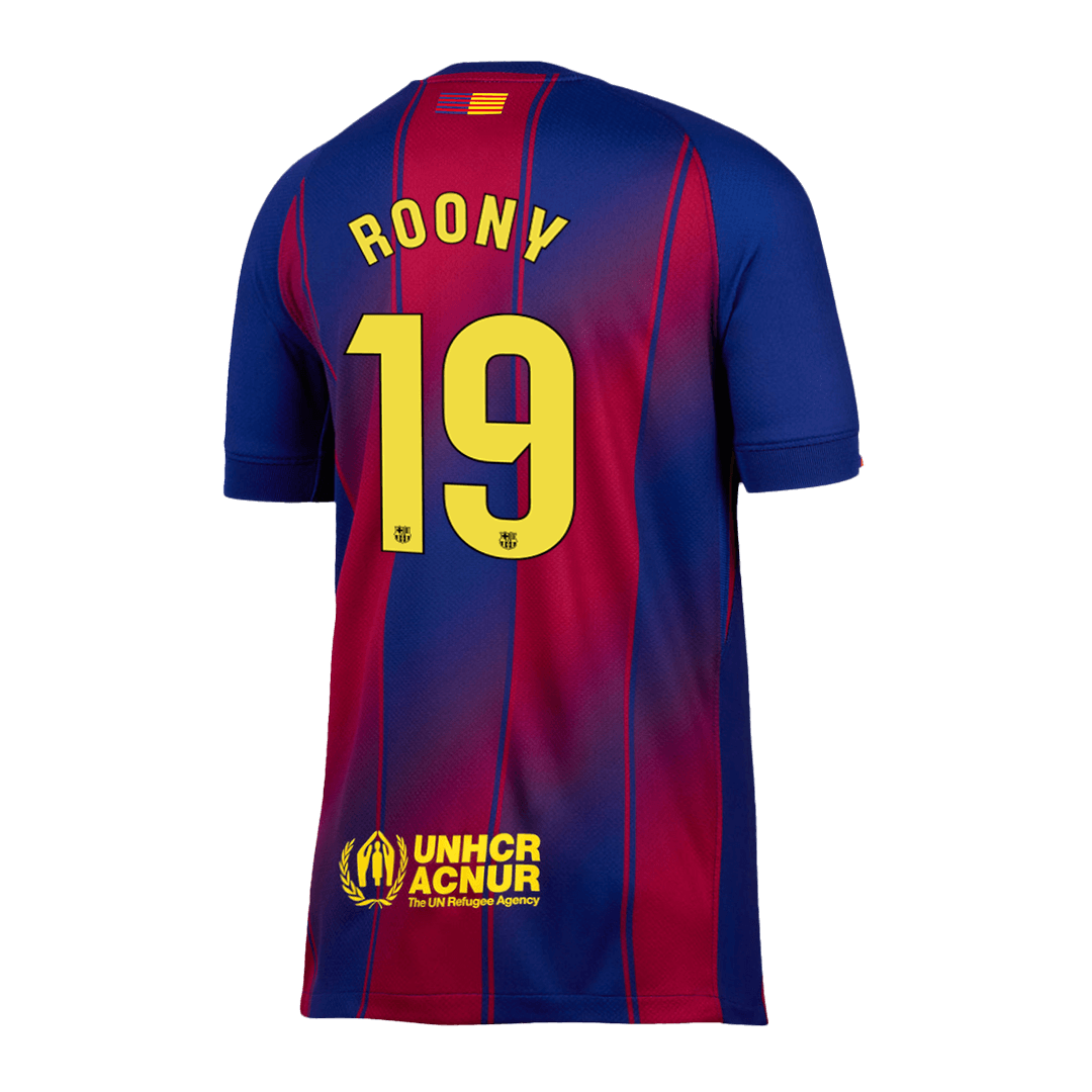 Camiseta Roony #19 Barcelona 2025/26 Primera Equipación - Versión Hincha (Calidad Premium) - imagen 11