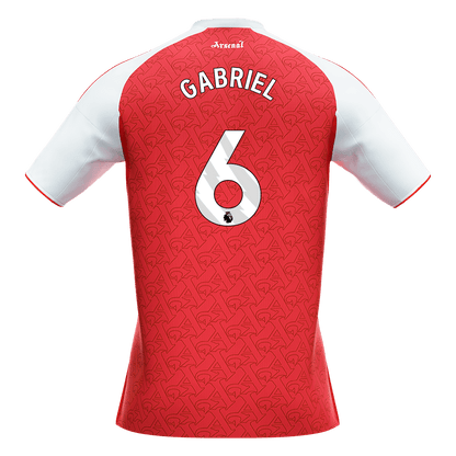 Camiseta Gabriel #6 Arsenal 2025/26 Primera Equipación - Versión Hincha (Calidad Premium) - Vista 9