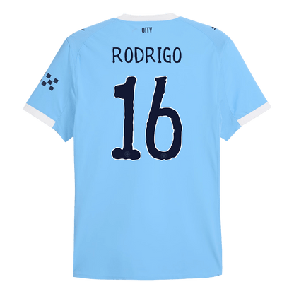 Camiseta Rodrigo #16 Manchester City 2025/26 Copa Mundial de Clubes Primera Equipación Hombre - Versión Jugador - imagen 13