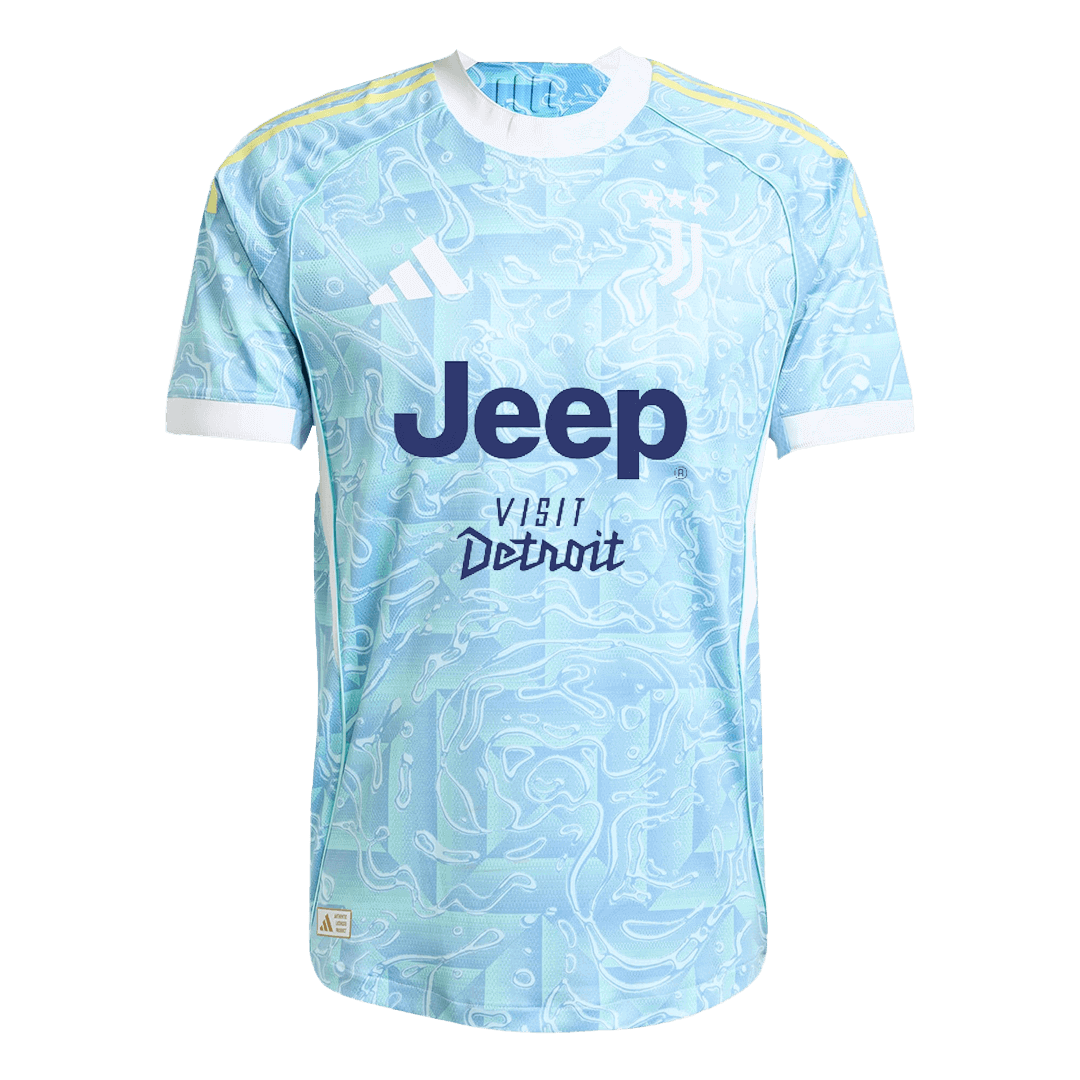 Camiseta Auténtica Kalulu #15 Juventus 2025/26 Segunda Equipación - Versión Jugador - Vista 7