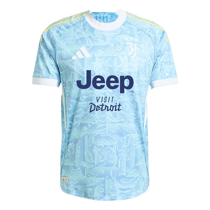 Camiseta Auténtica Kalulu #15 Juventus 2025/26 Segunda Equipación - Versión Jugador - Vista 7