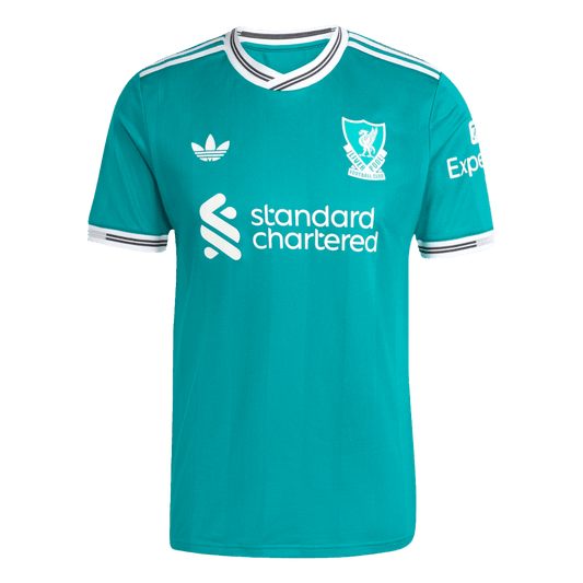 Camiseta Auténtica Liverpool 2025/26 Tercera Equipación - Versión Jugador