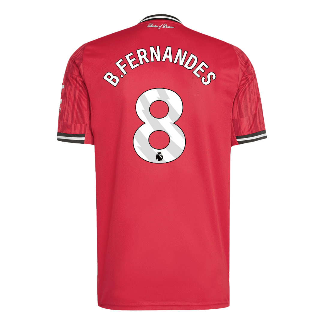 Camiseta B. Fernandes #8 Manchester United 2025/26 Primera Equipación - Versión Hincha - Vista 9