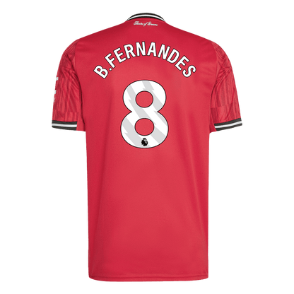 Camiseta B. Fernandes #8 Manchester United 2025/26 Primera Equipación - Versión Hincha - Vista 9