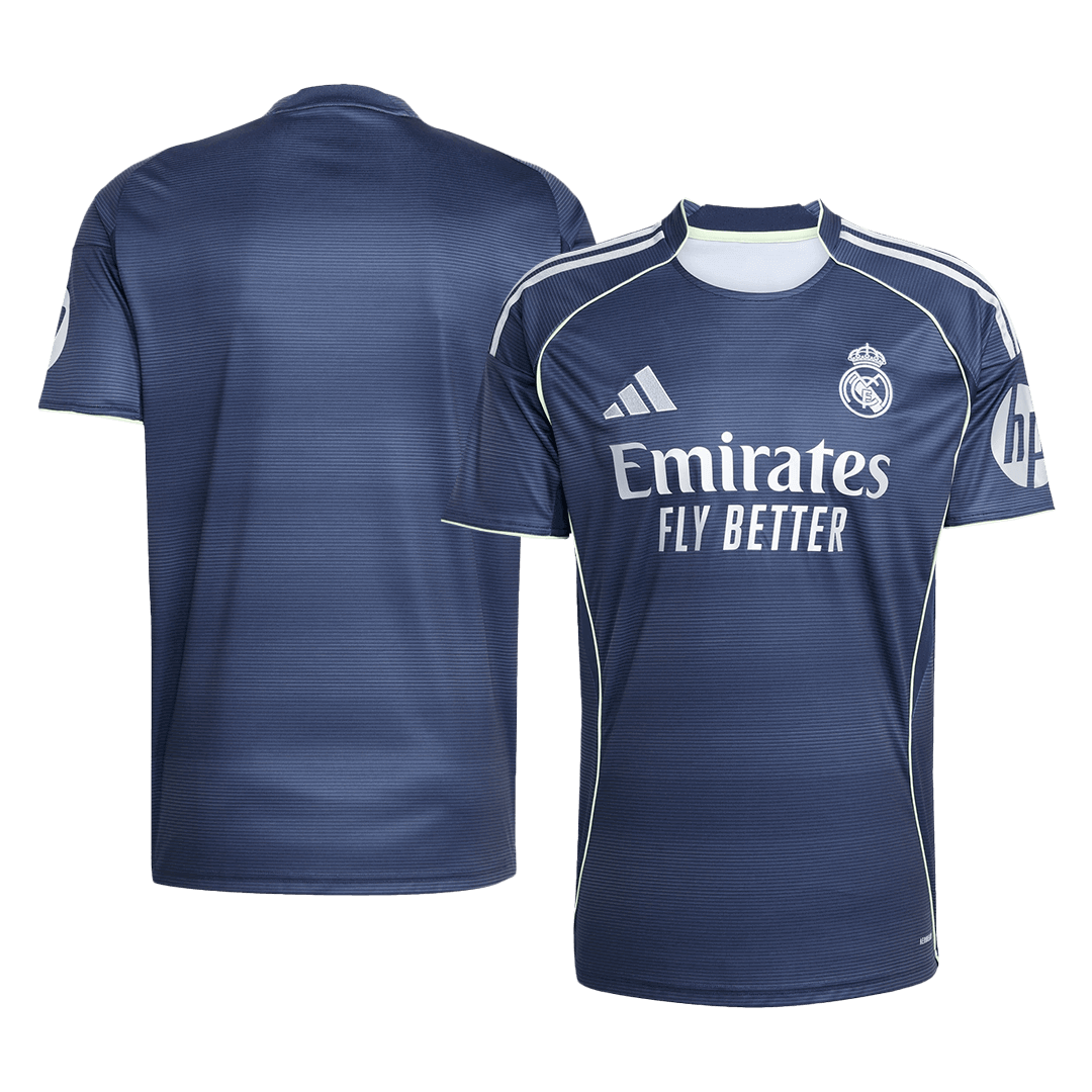 Camiseta Real Madrid 2025/26 Segunda Equipación - Versión Hincha (Calidad Premium)