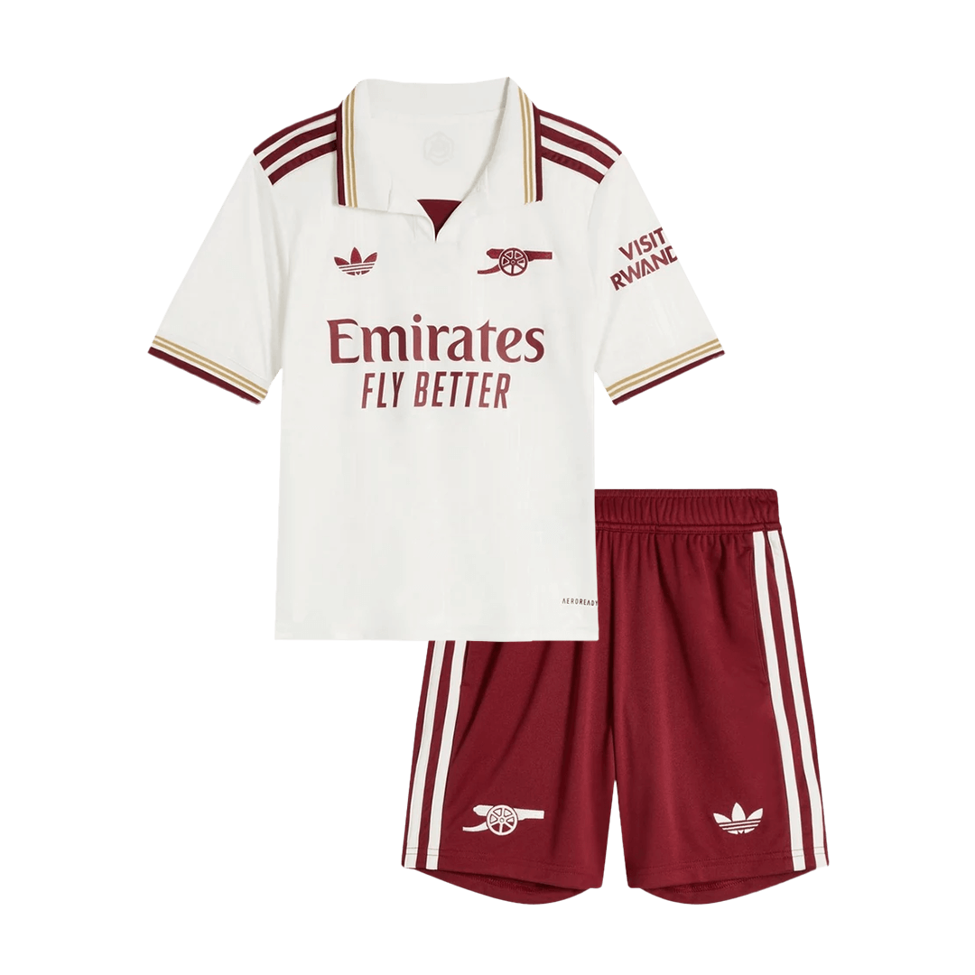 Conjunto Infantil Arsenal 2025/26 Tercera Equipación