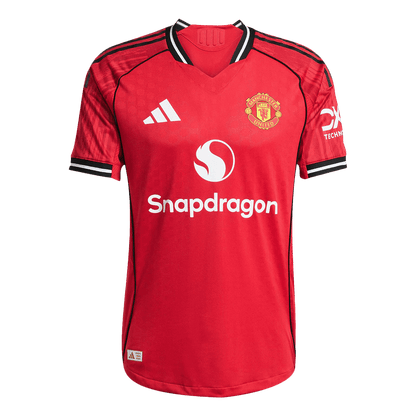 Camiseta Auténtica B. Fernandes #8 Manchester United 2025/26 Primera Equipación - Versión Jugador - imagen 12