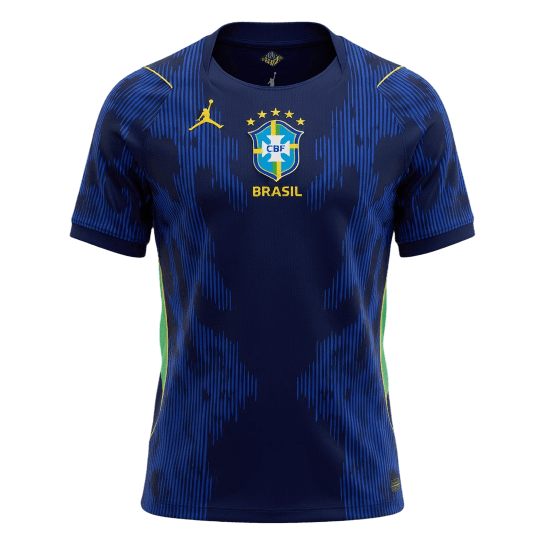Camiseta Brasil 2026 Segunda Equipación Copa del Mundo - Versión Hincha